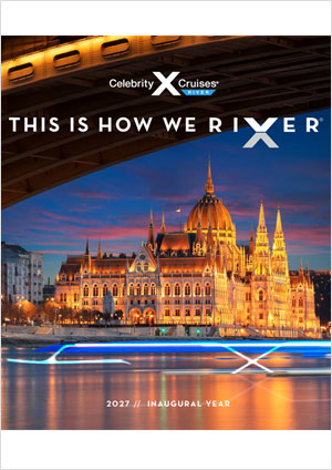 セレブリティクルーズ 2027年リバークルーズパンフレット